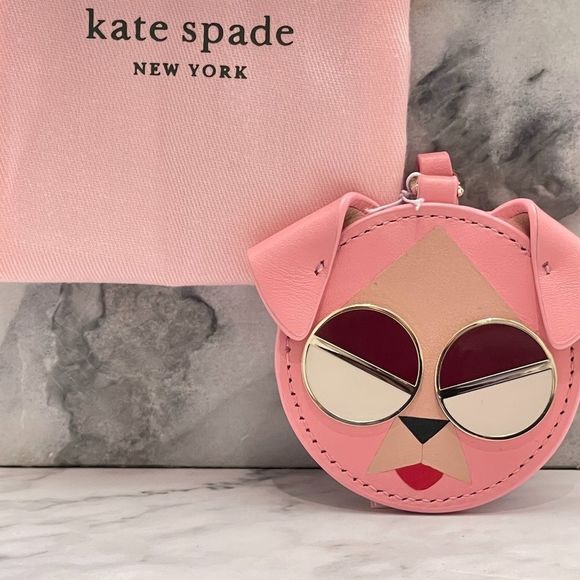 NWT  kate spade evergreen spademals money bunny dangle keychain - Picture 1 of 1